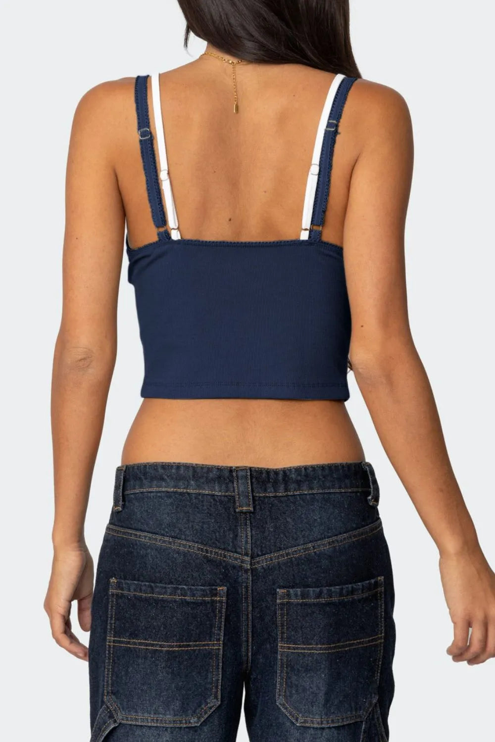 Lace Detail V-Neck Cami