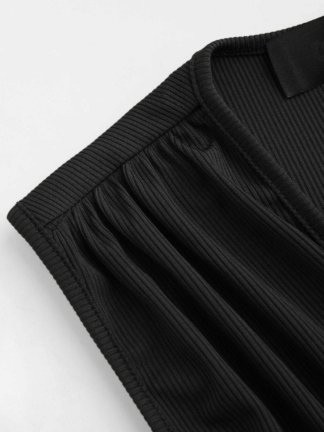 Ruched Plunge Sleeveless Romper - Clothes For Her Online Store