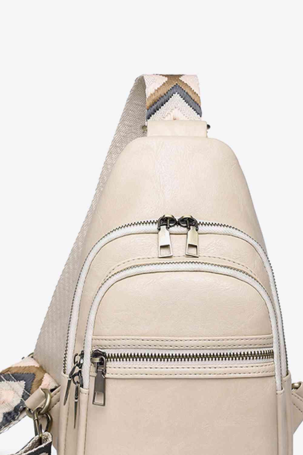 Adored It's Your Time PU Leather Sling Bag - Clothes For Her Online Store