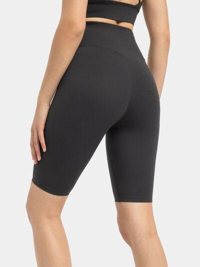 Millennia High Rise Wide Waistband Active Shorts - Clothes For Her Online Store