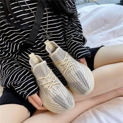 Mesh Lace-Up Platform Athletic Shoes - Clothes For Her Online Store