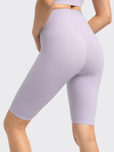 Millennia High Rise Wide Waistband Active Shorts - Clothes For Her Online Store