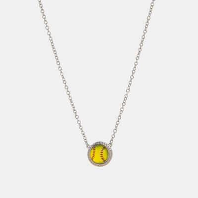 Sporty Element Resin Necklace - Clothes For Her Online Store
