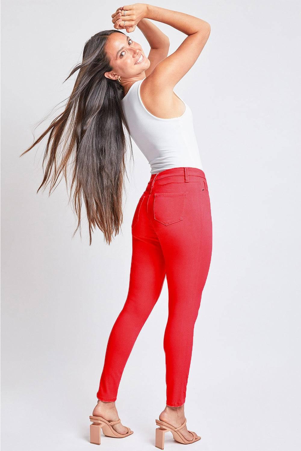 YMI Jeanswear Full Size Hyperstretch Mid-Rise Skinny Jeans - Clothes For Her Online Store