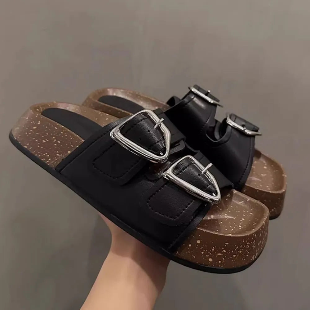 Open Toe Platform Sandals