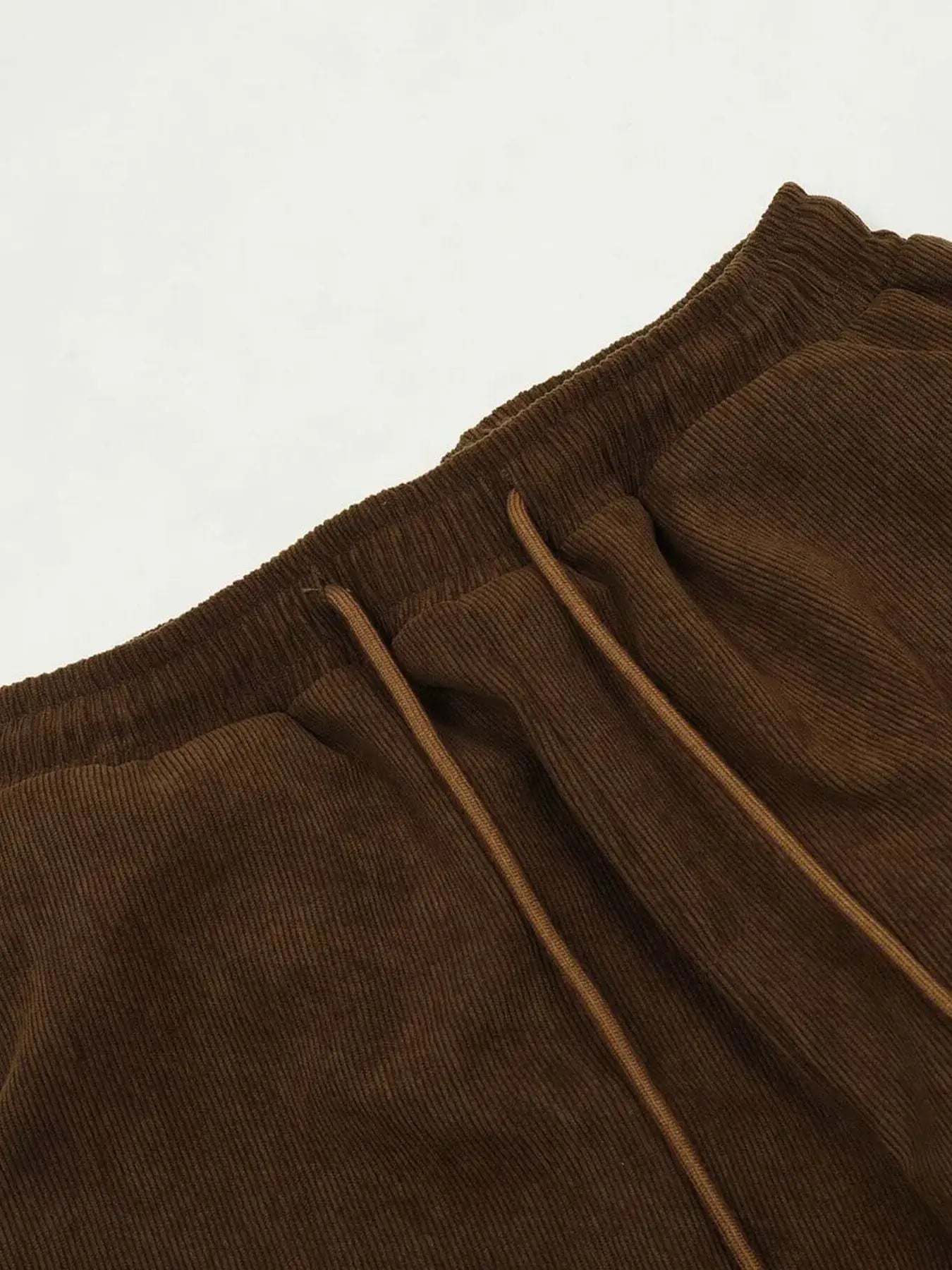 Men's Wide Leg Drawstring Pants