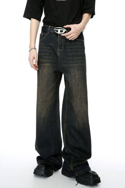 Hight Rise Wide Leg Jeans - Clothes For Her Online Store