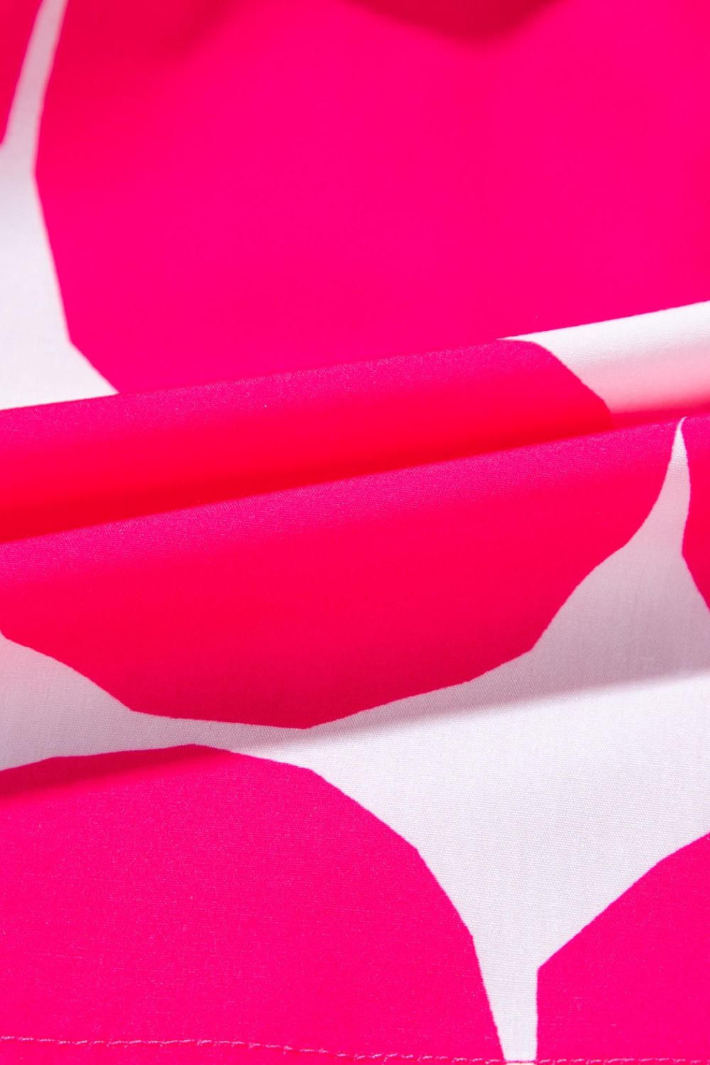 Contrast Notched Flutter Sleeve Dress - Clothes For Her Online Store