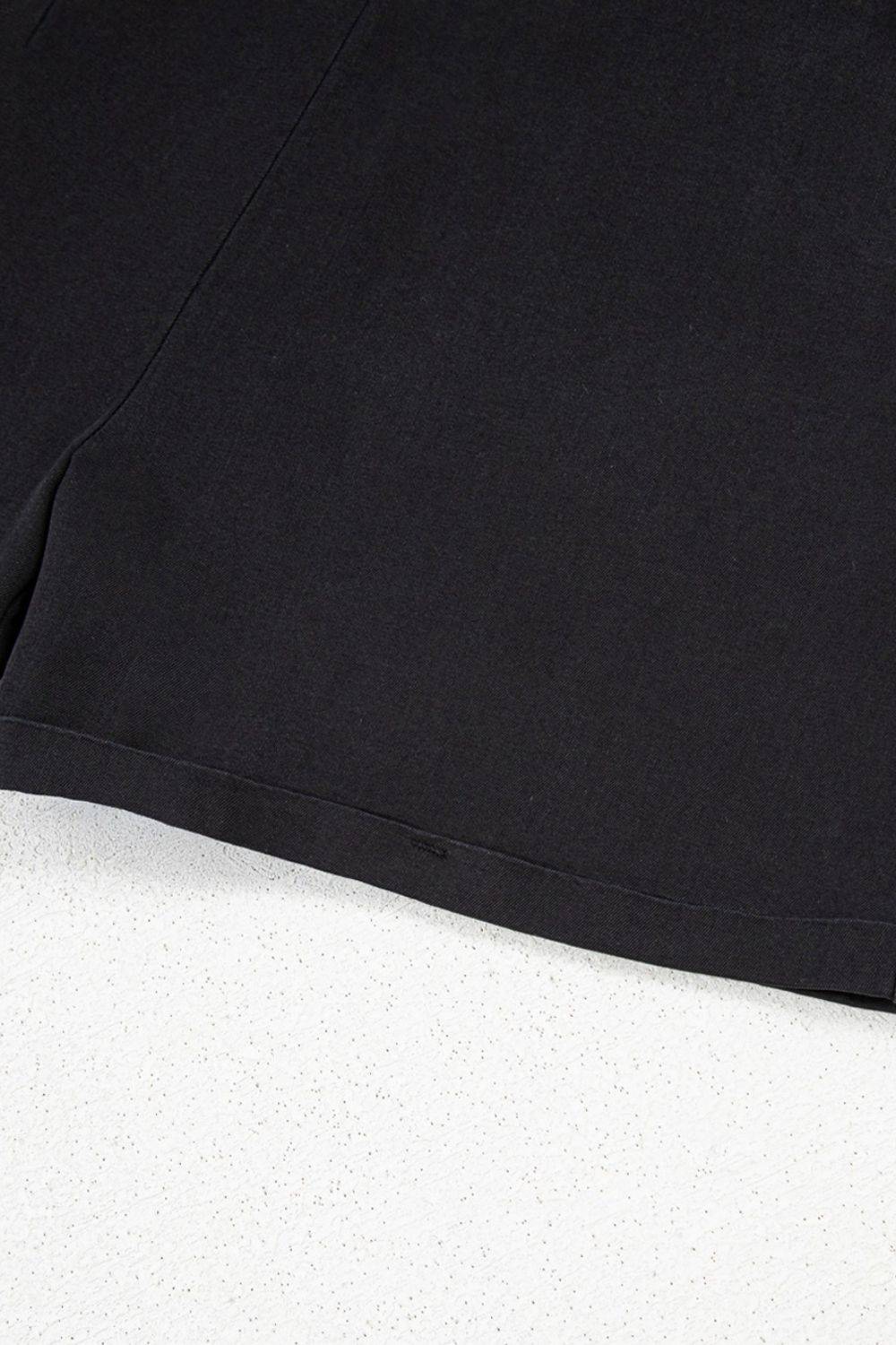 Square Neck Denim Overalls with Pockets - Clothes For Her Online Store