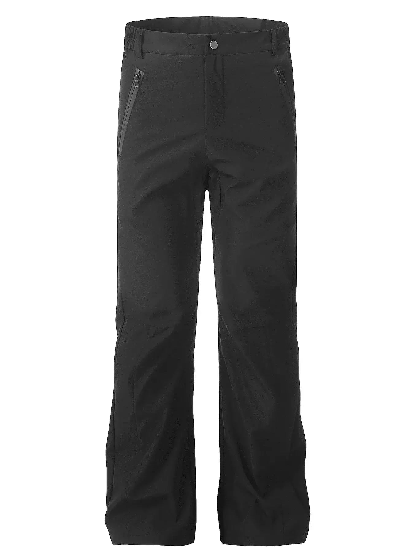 Men's High Waist Slim Straight Pants