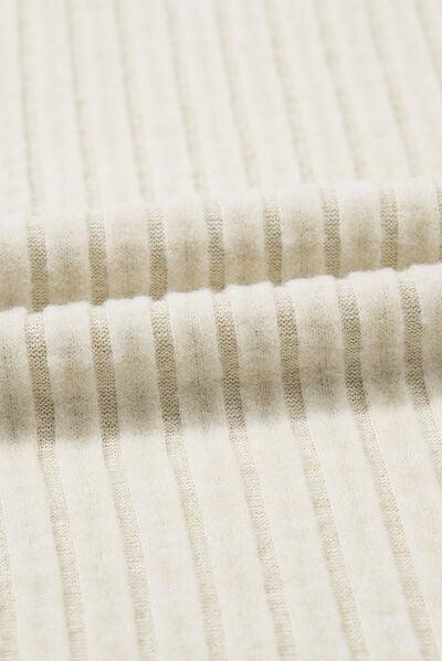 Ribbed Mock Neck Slim Tank - Clothes For Her Online Store