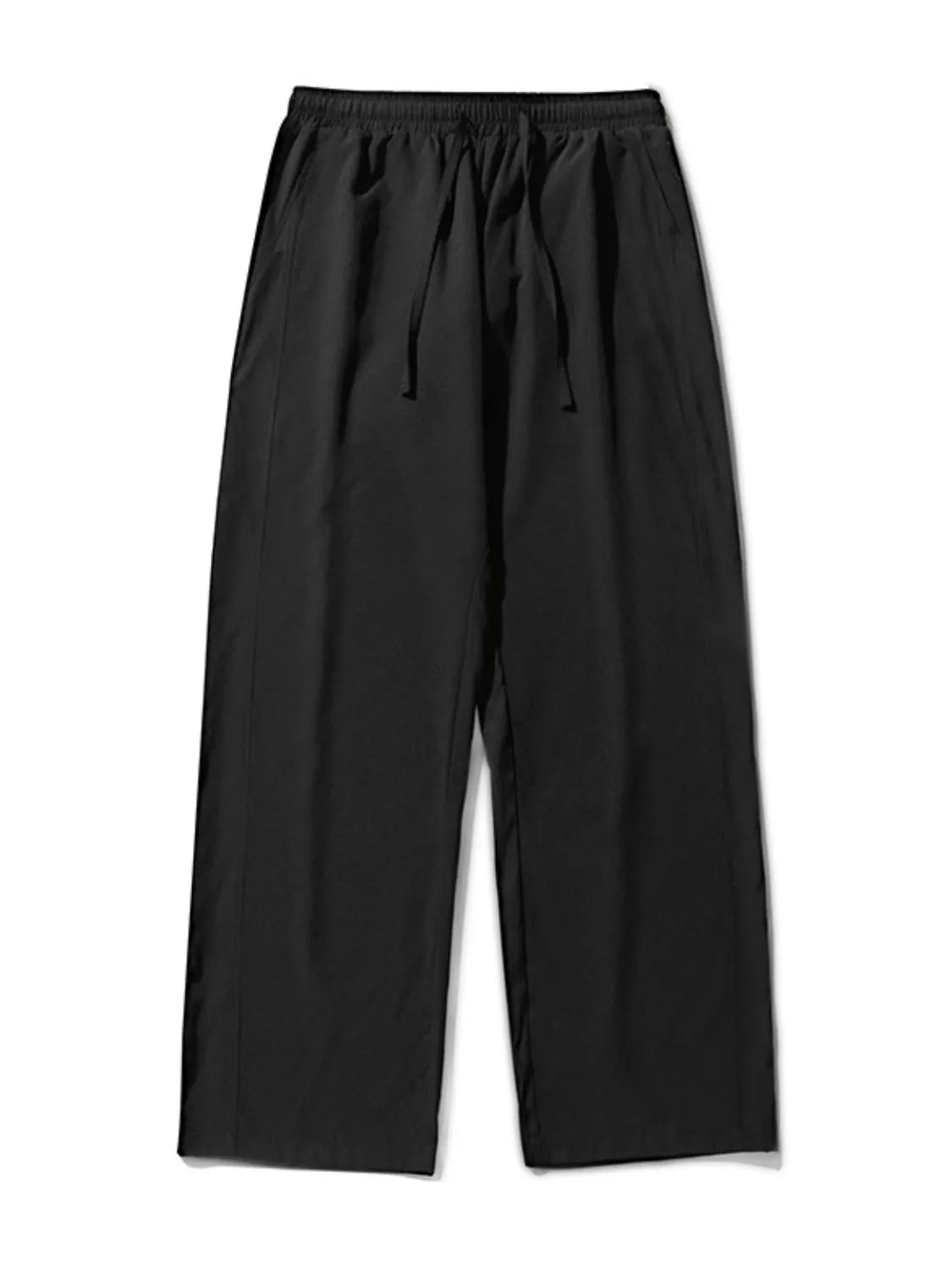 Men's Drawstring Wide Leg Pants