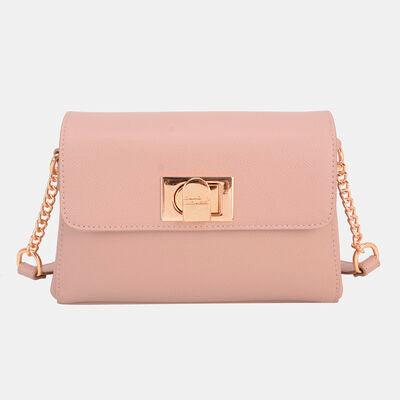 David Jones PU Leather Crossbody Bag - Clothes For Her Online Store