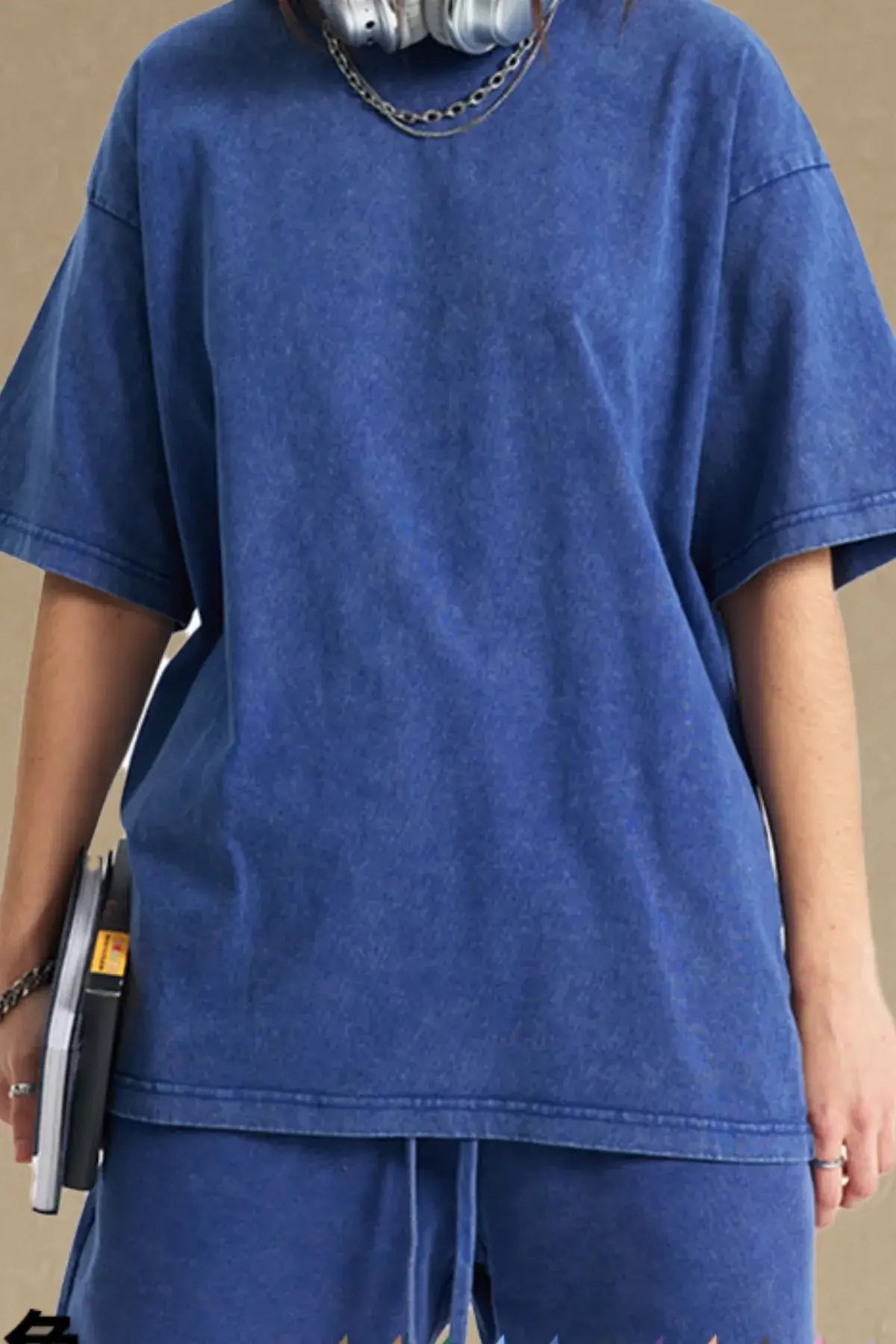 Men's Vintage Washed Oversized T-Shirt