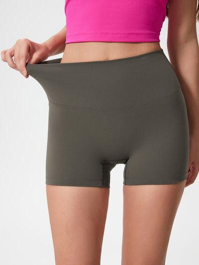 Millennia High Waist Active Shorts - Clothes For Her Online Store