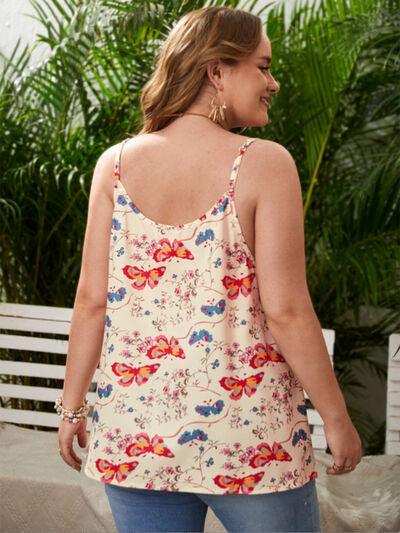 Plus Size Scoop Neck Cami - Clothes For Her Online Store