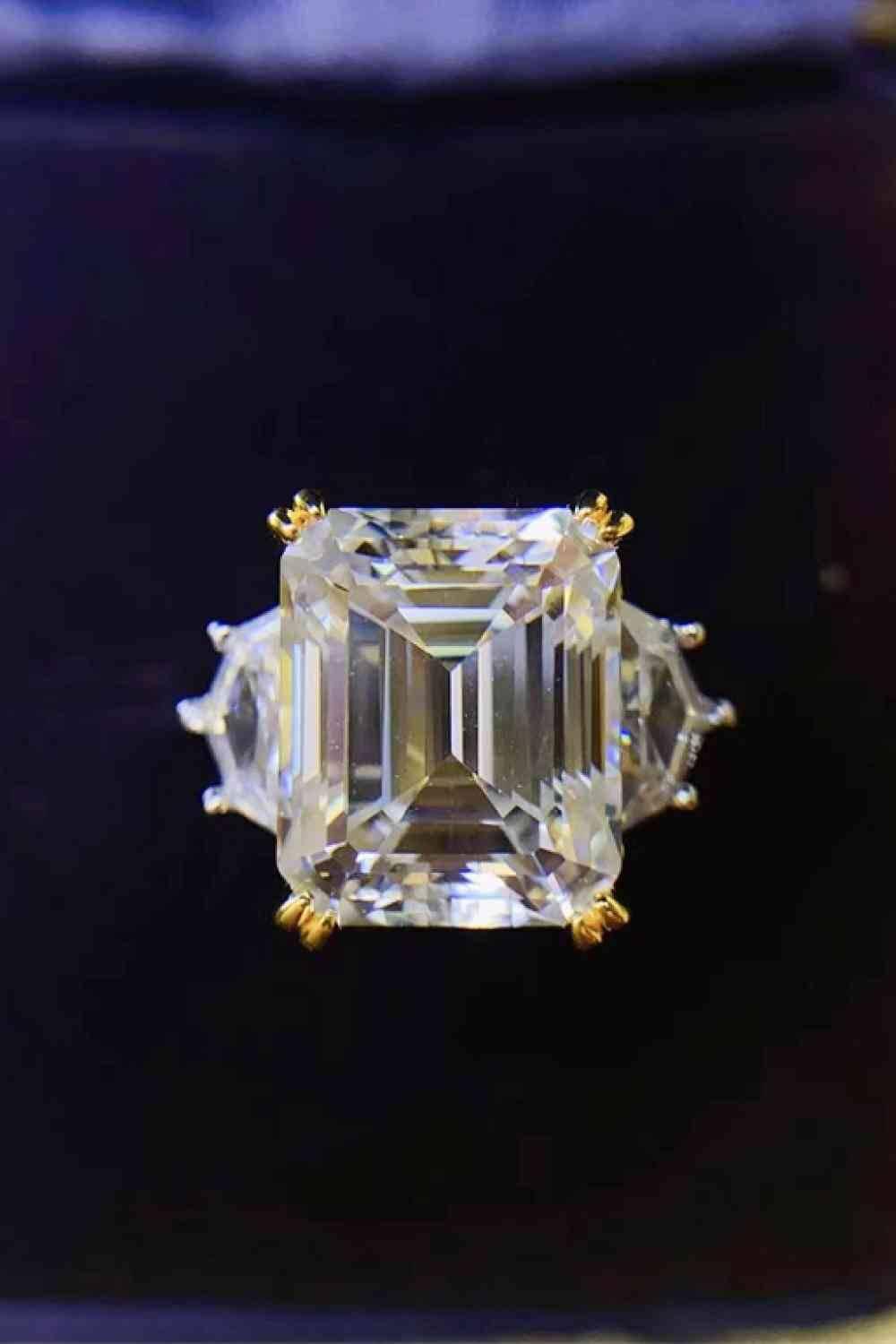 5 Carat Moissanite 925 Sterling Silver Ring - Clothes For Her Online Store