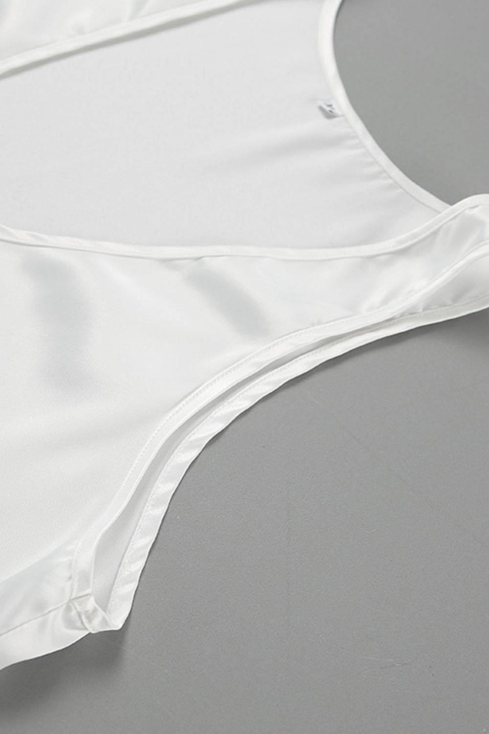 Scoop Neck Wide Strap Tank - Clothes For Her Online Store