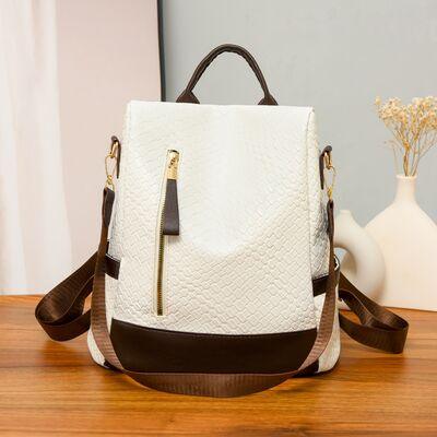 PU Leather Backpack Bag - Clothes For Her Online Store