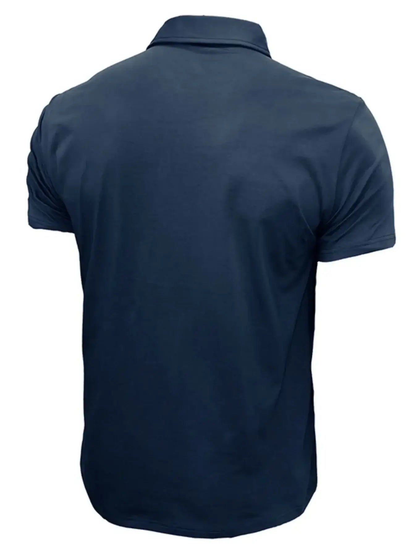 Men's Collared Neck Short Sleeve Polo Shirt