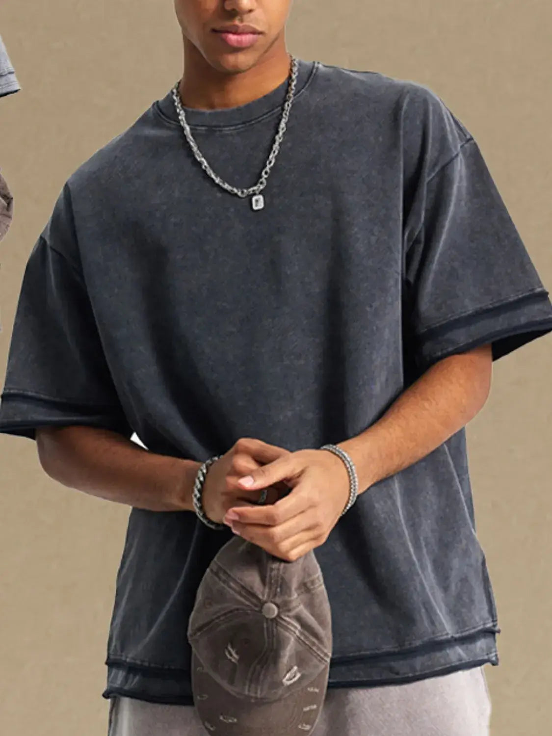Men's Round Neck Half Sleeve T-Shirt