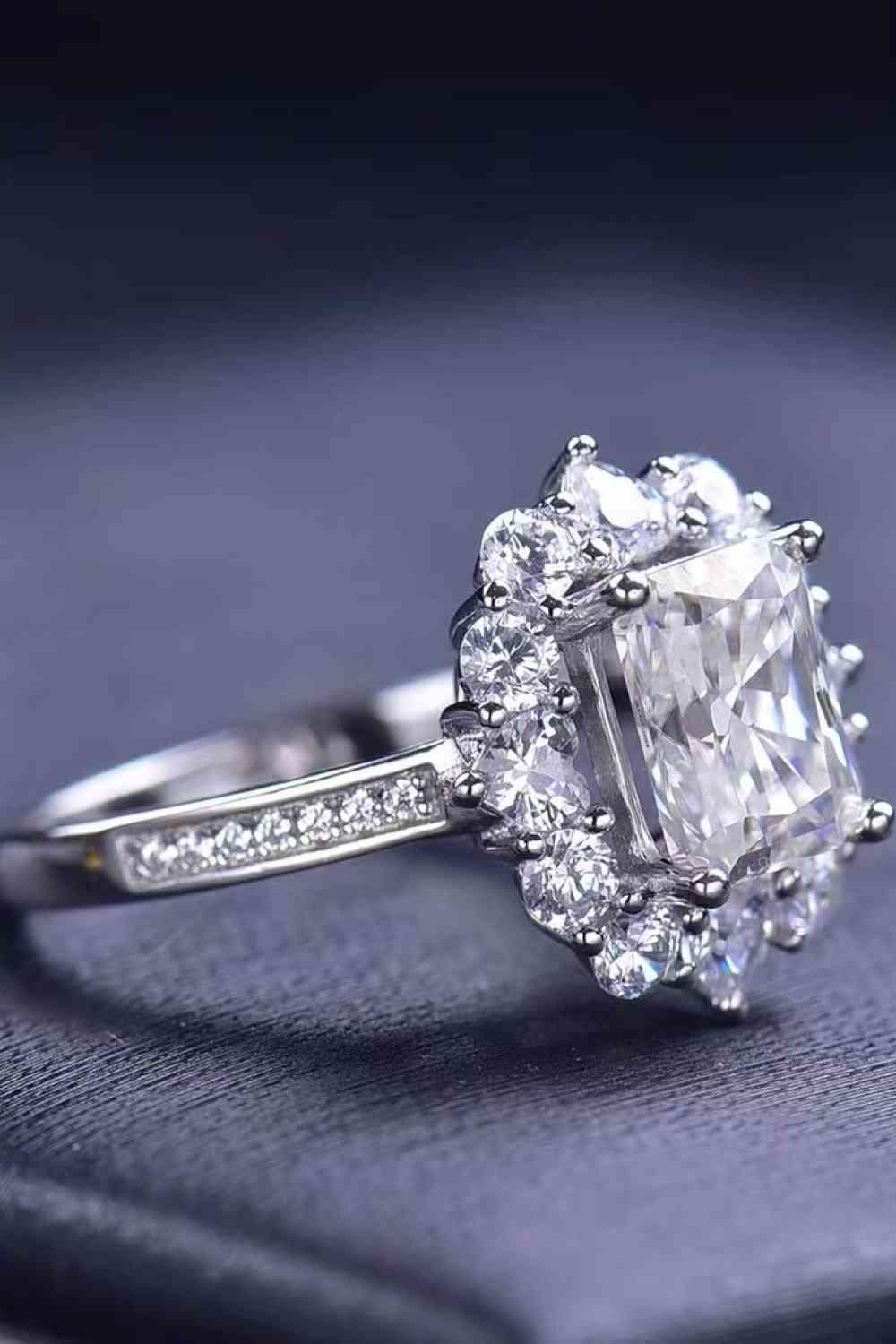Need You Now 2 Carat Moissanite Ring - Clothes For Her Online Store