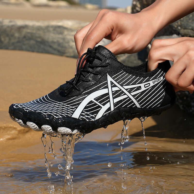 Elastic Lock Laces Mesh Breathable Hike Footwear - Clothes For Her Online Store