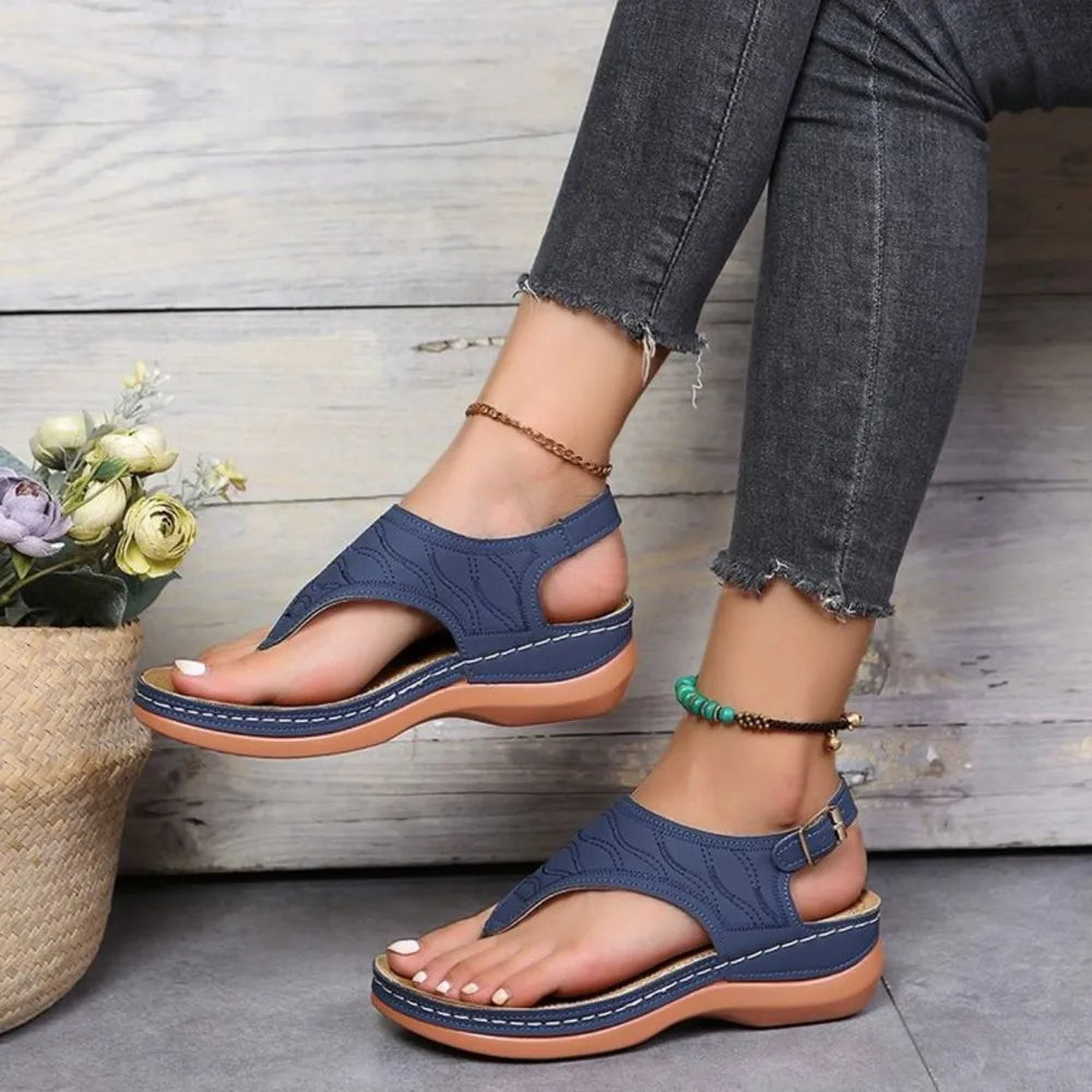 Toe Post Platform Sandals