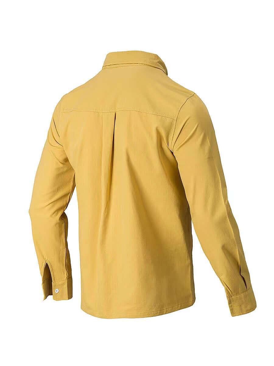 Men's Full Size Collared Neck Button Down Shirt Plus Size - Clothes For Her Online Store