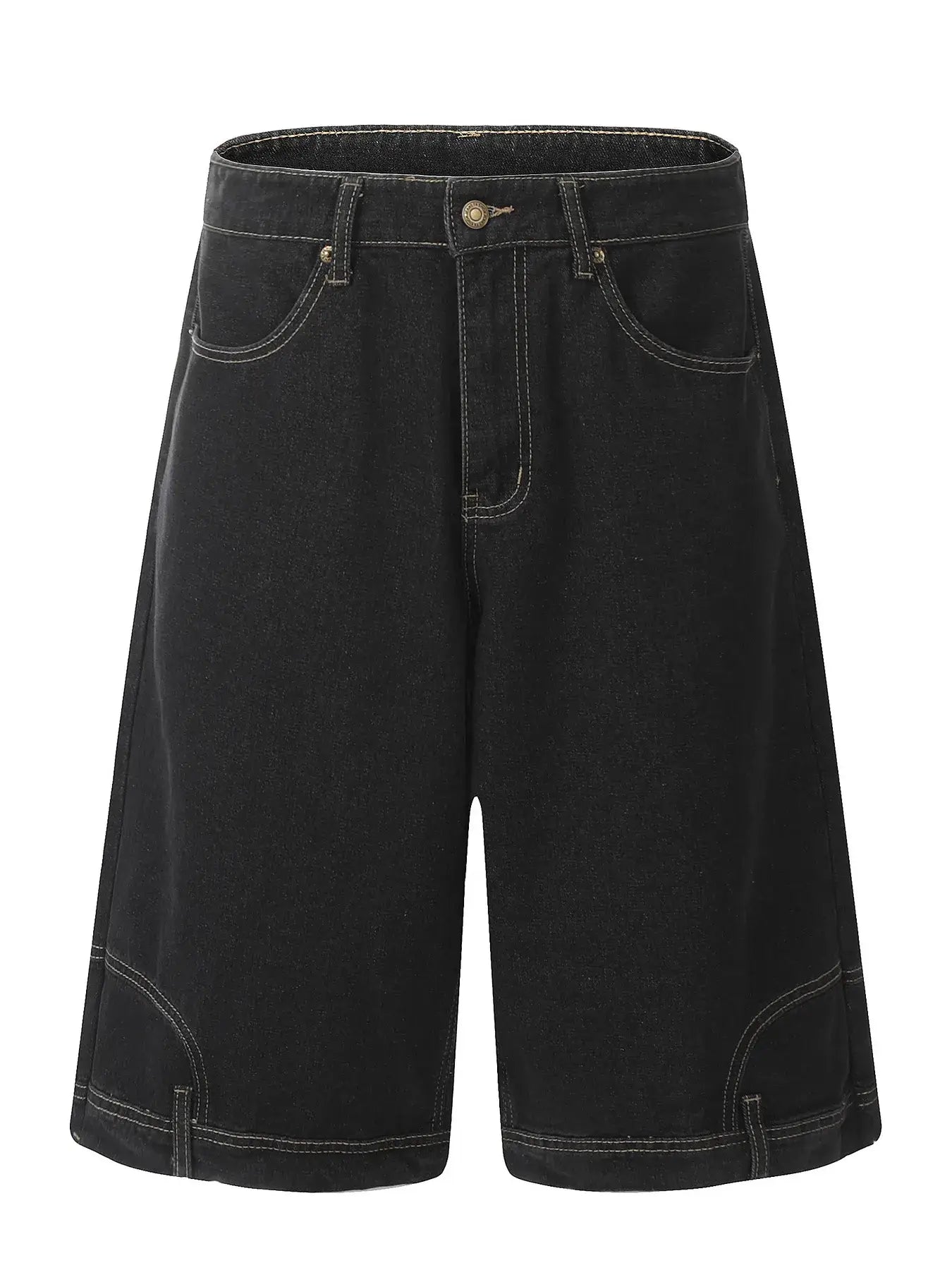 Men's Classic Loose Fit Denim Shorts