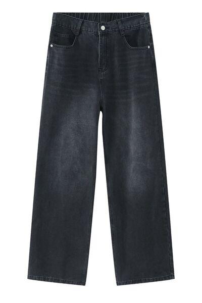Baggy Jeans with Pockets - Clothes For Her Online Store