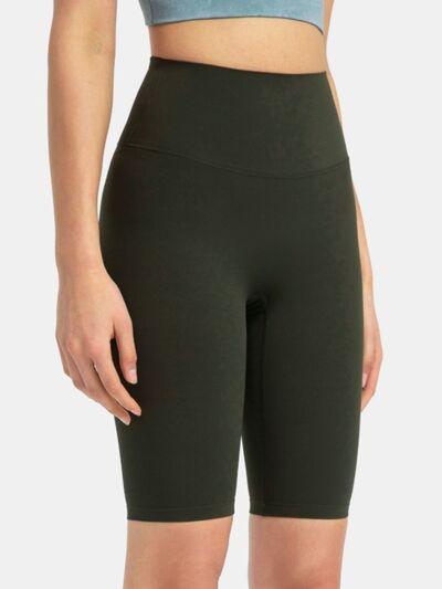 Millennia High Rise Wide Waistband Active Shorts - Clothes For Her Online Store