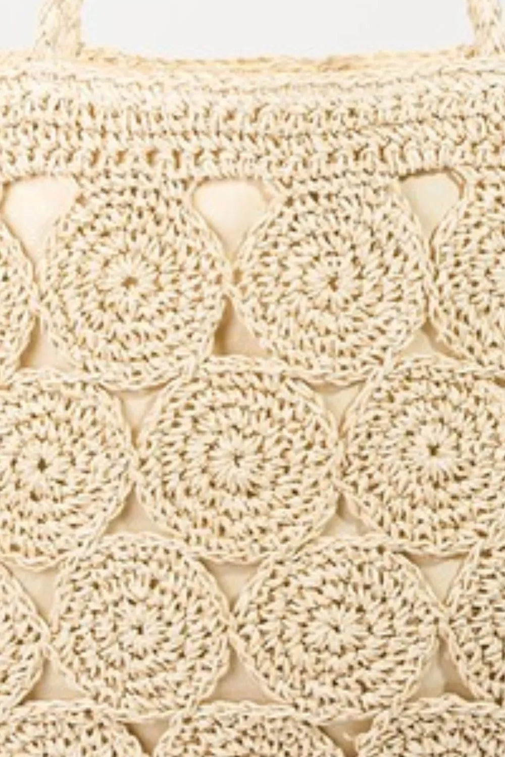 Fame Square Braided Pattern Tote Bag