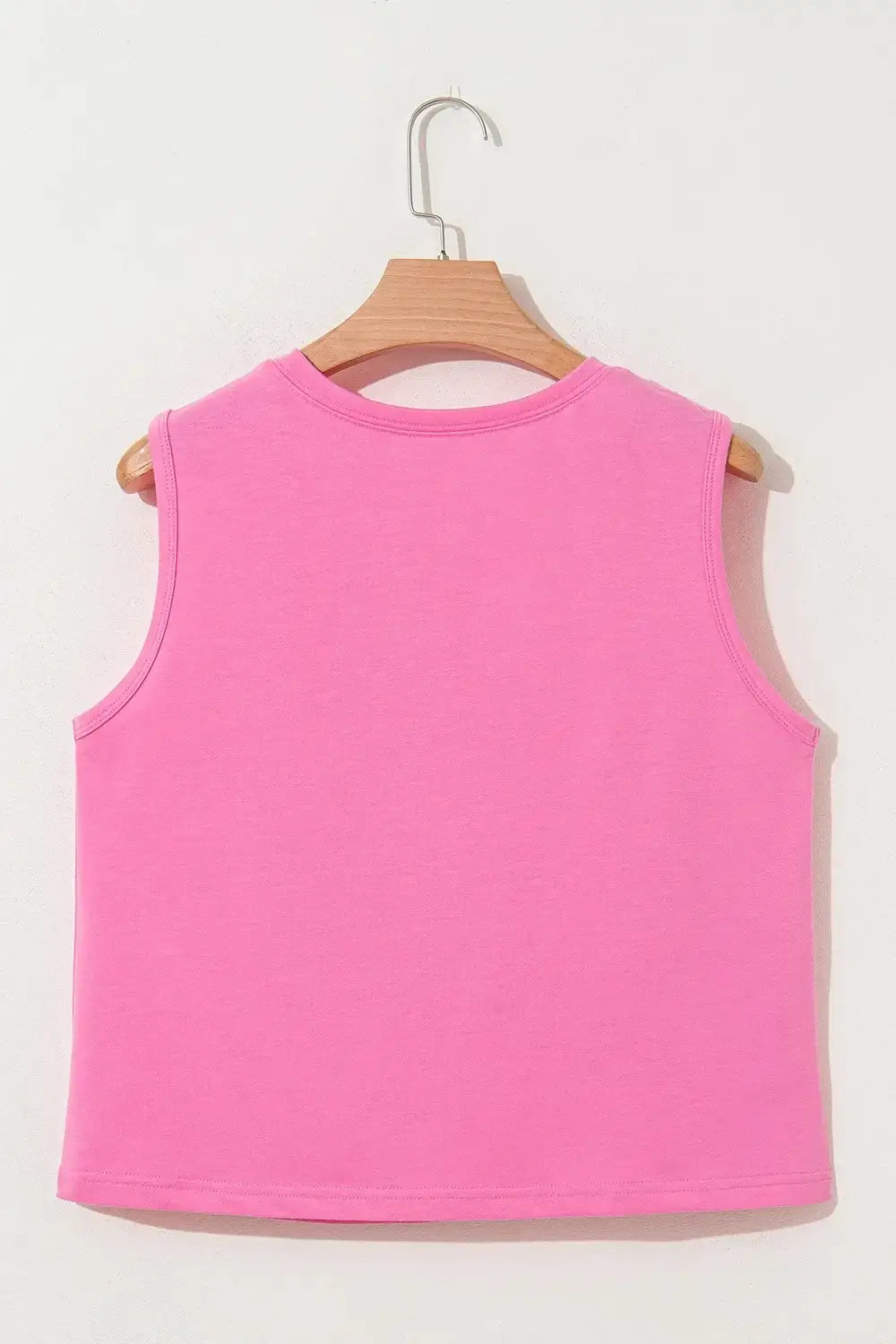 Bow Print Boxy Fit Tank Top