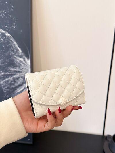 PU Leather Solid Color Wallet - Clothes For Her Online Store