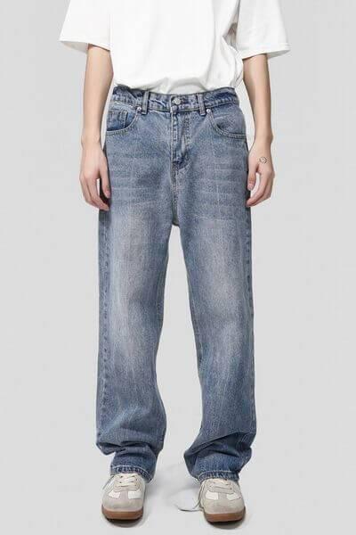 Baggy Jeans with Pockets - Clothes For Her Online Store
