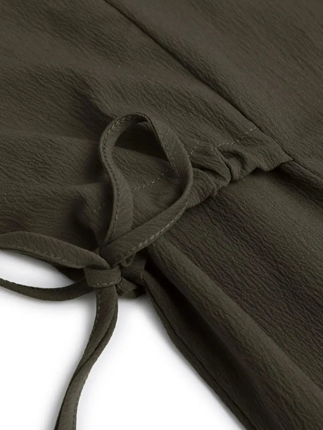 Button Front Balloon Sleeve Dress - Clothes For Her Online Store