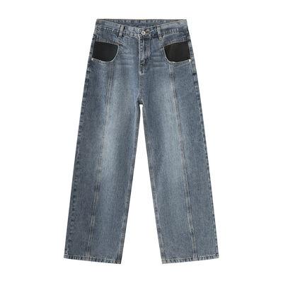 Mid Rise Waist Jeans with Pockets - Clothes For Her Online Store