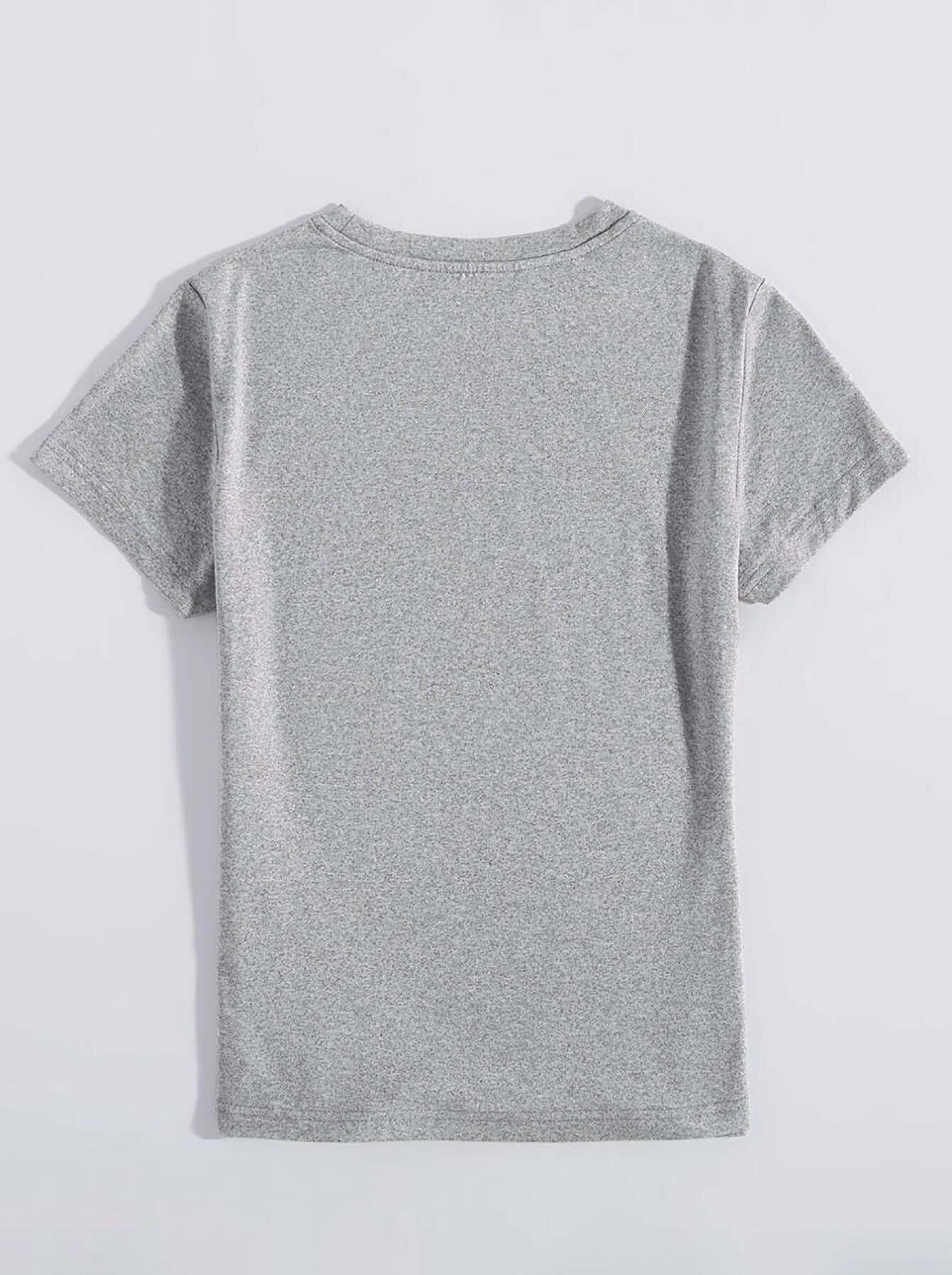 OH FOR PEEPS SAKE Round Neck T-Shirt - Clothes For Her Online Store