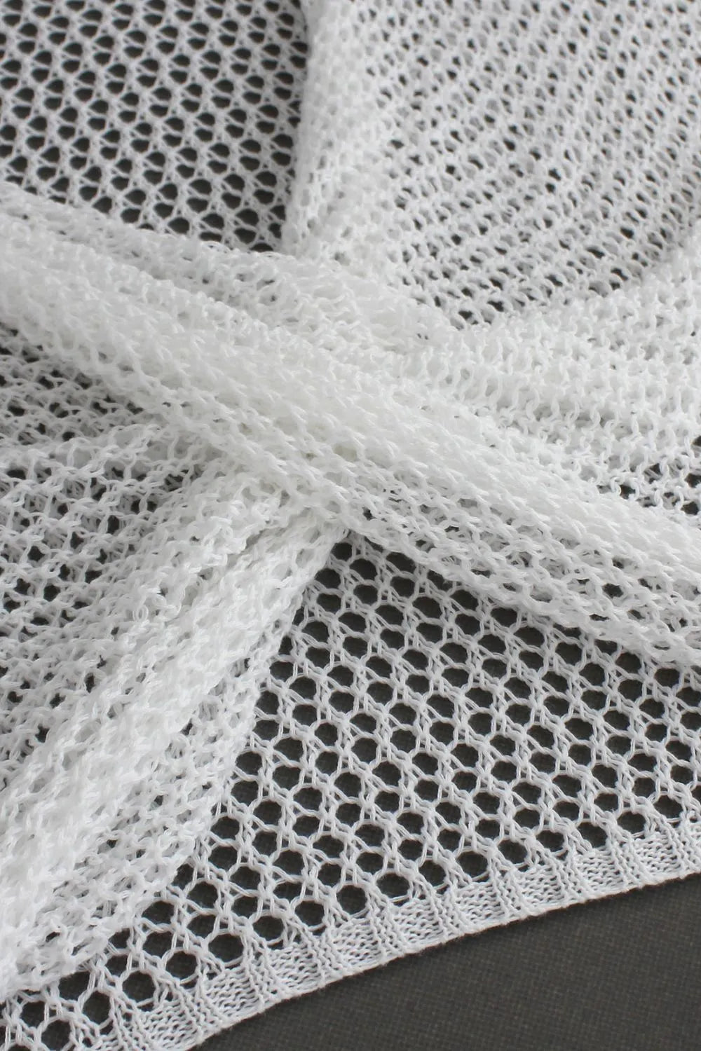 Twisted Backless Round Neck Knit Cover Up