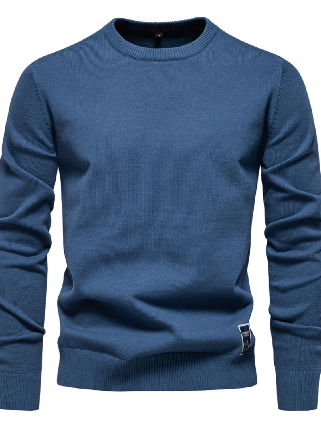 Men's Round Neck Long Sleeve Sweater - Clothes For Her Online Store