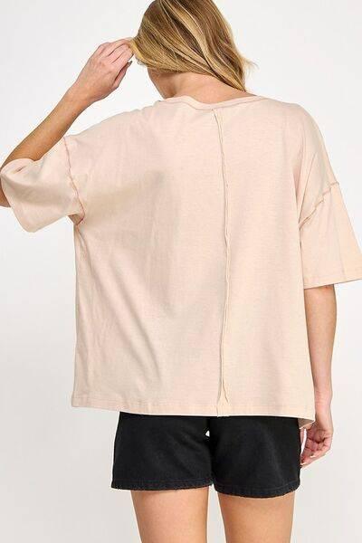 SAGE+FIG Love-Inpired Graphic Oversized T-Shirt - Clothes For Her Online Store