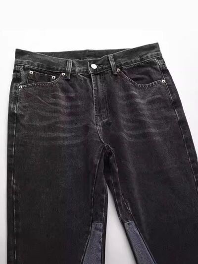 Men's Washed Bootcut Jeans - Clothes For Her Online Store