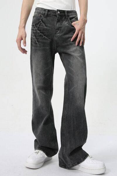 Lightning Burst Bootcut Jeans - Clothes For Her Online Store