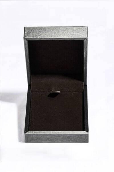 1 Carat 925 Sterling Silver Moissanite Necklace - Clothes For Her Online Store
