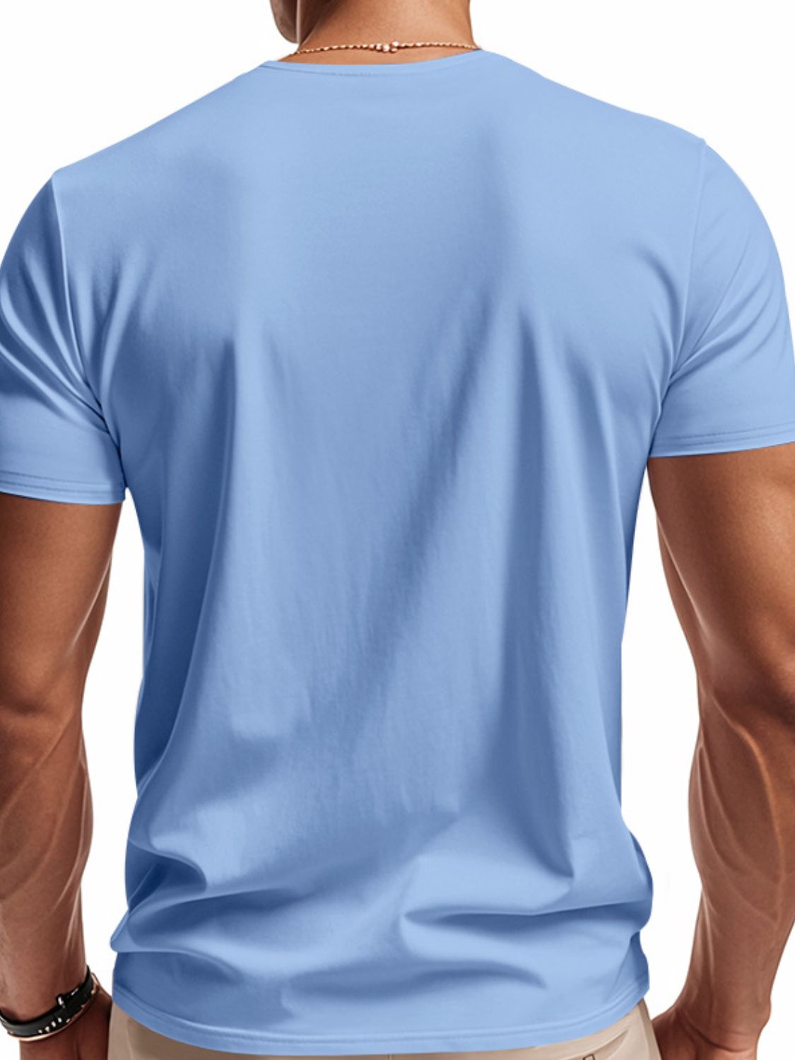 Men's Full Size Short Sleeve T-Shirt Plus Size - Clothes For Her Online Store