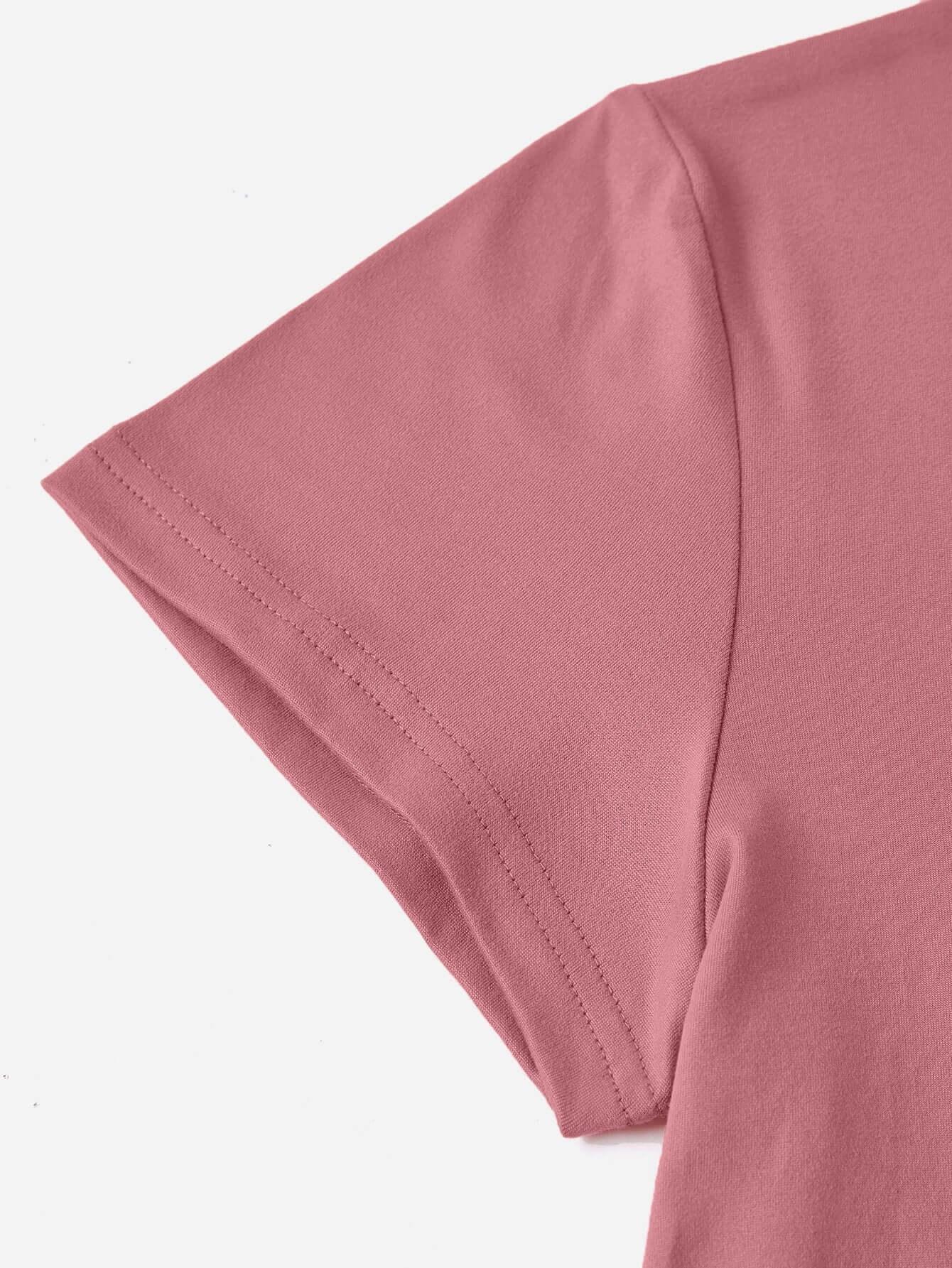 OH FOR PEEPS SAKE Round Neck T-Shirt - Clothes For Her Online Store