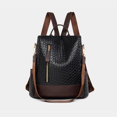 PU Leather Backpack Bag - Clothes For Her Online Store