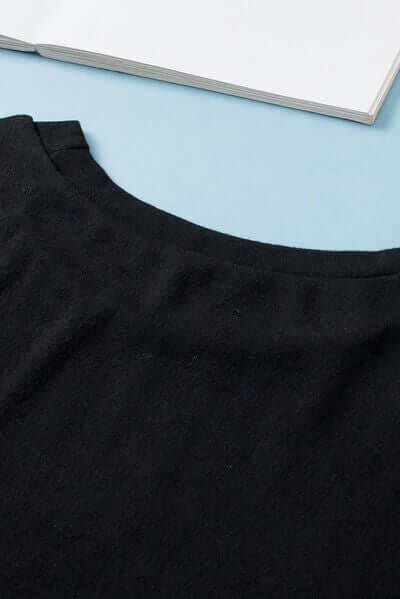 Plus Size Printed Short Sleeve Blouse - Clothes For Her Online Store