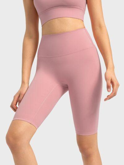 Millennia High Rise Wide Waistband Active Shorts - Clothes For Her Online Store